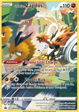 Sword & Shield Promo SWSH283 Galarian Zapdos