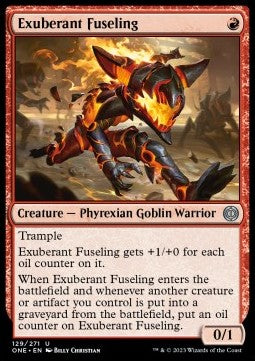 Pyrexia All Will Be One 129/271 Exuberant Fuseling (Foil)
