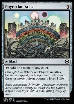 Pyrexia All Will Be One 237/271 Phyrexian Atlas