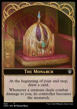 Golem 018 - The Monarch 022 Phyrexia All Will be One Commander Token