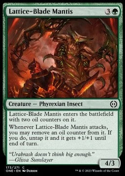 Pyrexia All Will Be One 173/271 Lattice-Blade Mantis (Foil)