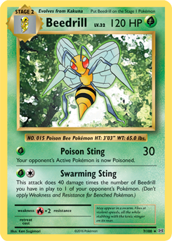 Evolutions 007/108 Beedrill