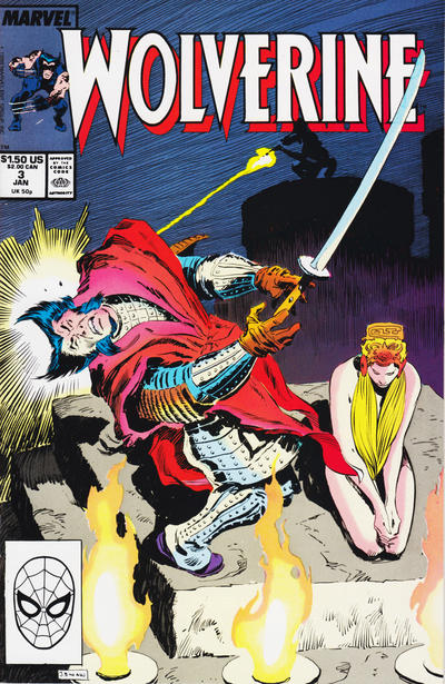 Wolverine #3 Marvel Comics (1988)