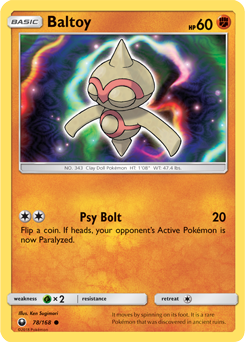 Celestial Storm 078/168 Baltoy