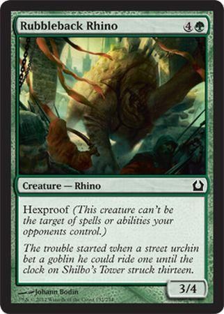 Return to Ravnica 132/274 Rubbleback Rhino
