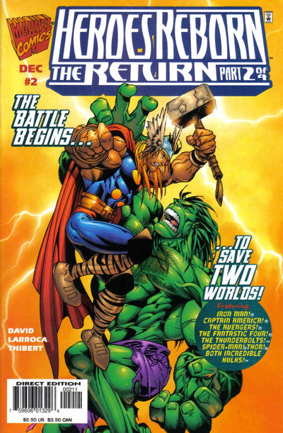 Heroes Reborn The Return #2 Marvel Comics
