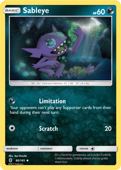 Guardians Rising 080/145 Sableye