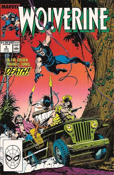 Wolverine #5 Marvel Comics (1988)