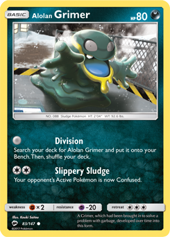 Burning Shadows 083/147 Alolan Grimer
