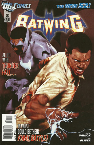 Batwing #3 DC Comics (2011)