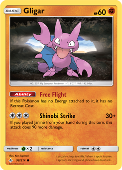 Unbroken Bonds 098/214 Gligar