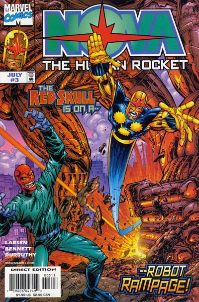 Nova #3 Marvel Comics (1999)