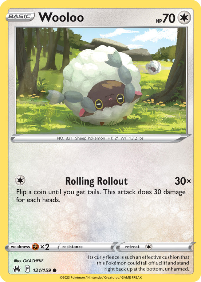 Crown Zenith 121/159 Wooloo