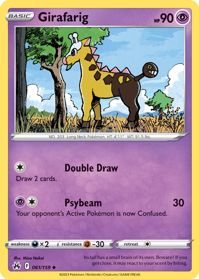 Crown Zenith 061/159 Girafarig