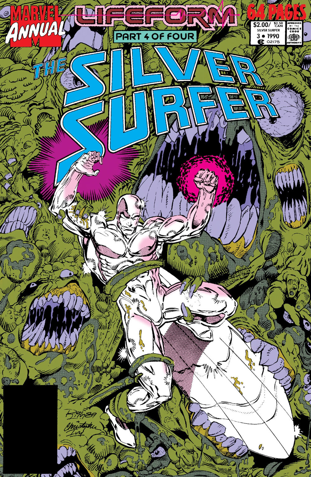 Silver Surfer Annual #3 Marvel Comics (1988)