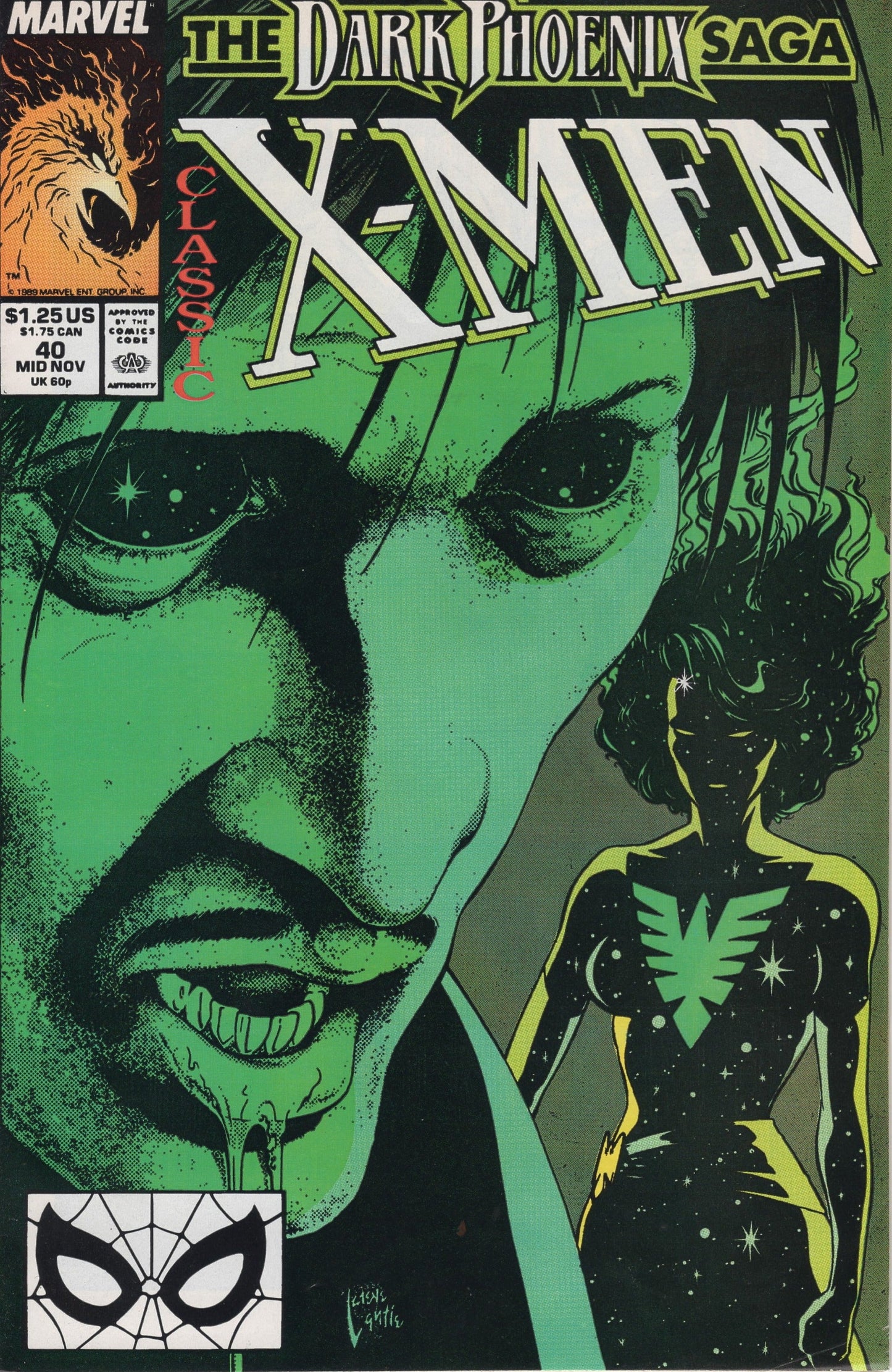Classic X-Men #40 Marvel Comics (1986)