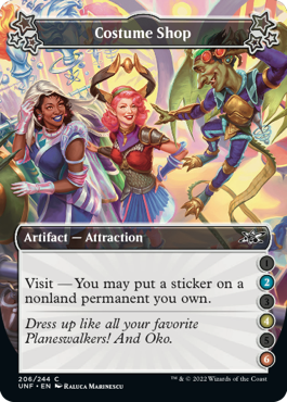 Unfinity 206/244 Costume Shop (b)