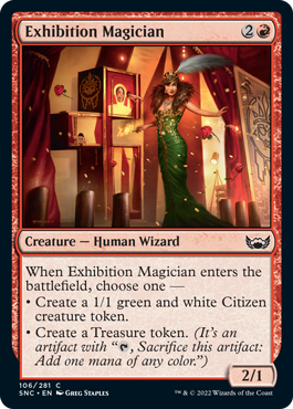 Streets of New Capenna 106/281 Exhibition Magician