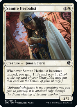 Dominaria United 031/281 Samite Herbalist