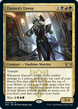Streets of New Capenna 232/281 Ziatora's Envoy
