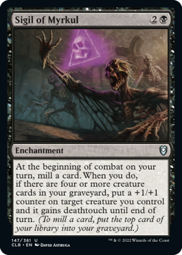 Battle for Baldur's Gate 147/361 Sigil of Myrkul (Foil)