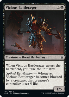 Battle for Baldur's Gate 155/361 Vicious Battlerager