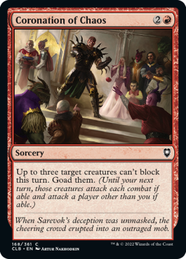 Battle for Baldur's Gate 168/361 Coronation of Chaos (Foil)