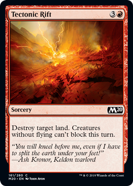 Core Set 2020 161/280 Tectonic Rift