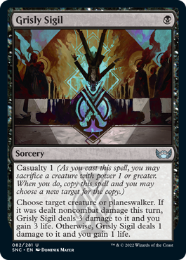 Streets of New Capenna 082/281 Grisly Sigil