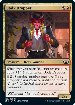 Streets of New Capenna 168/281 Body Dropper