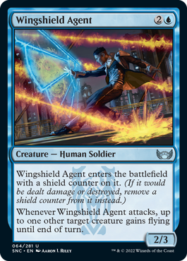 Streets of New Capenna 064/281 Wingshield Agent