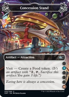 Unfinity 205/244 Concession Stand (a)