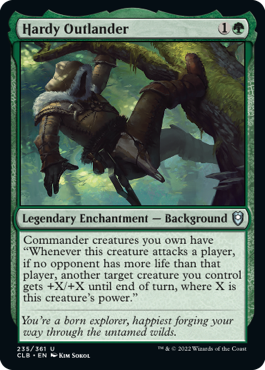 Battle for Baldur's Gate 235/361 Hardy Outlander