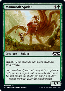 Core Set 2020 181/280 Mammoth Spider