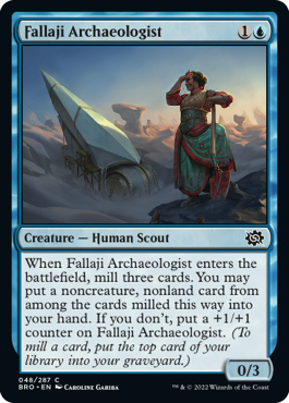 The Brothers' War 048/287 Fallaji Archaeologist