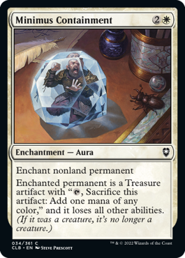Battle for Baldur's Gate 034/361 Minimus Containment (Foil)