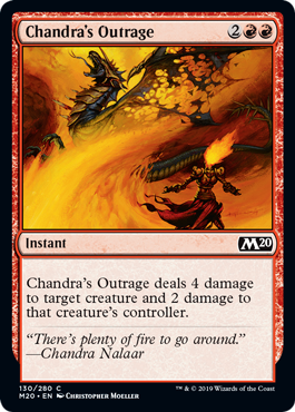Core Set 2020 130/280 Chandra's Outrage