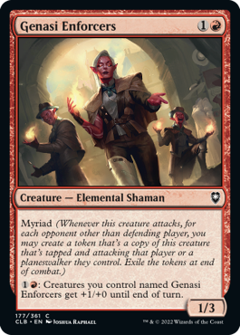 Battle for Baldur's Gate 177/361 Genasi Enforcers