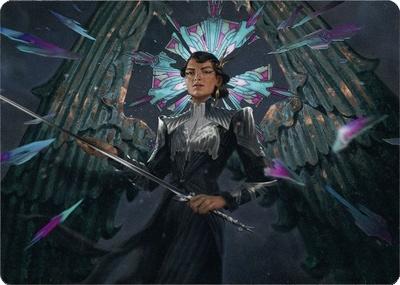 Streets of New Capenna Art Series 08/81 Sanctuary Warden - Johannes Voss