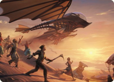 The Brothers' War Art Series 12/81 Take Flight - Joshua Cairos
