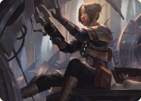 The Brothers' War Art Series 13/81 Thopter Mechanic - Joshua Raphael