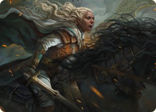 The Lord of the Rings Art Series 15/81 Eowyn, Fearless Knight - Magali Villeneuve