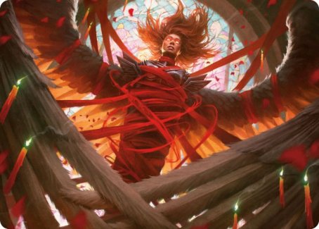 Innistrad Crimson Vow Art Series 16/81 Sigarda's Imprisonment - Bryan Sola