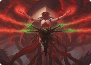 Phyrexia All Will be One Art Series 25/81 All Will Be One - Chris Rahn