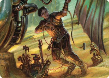 The Brothers' War Art Series 36/81 Mishra, Excavation Prodigy - Donato Giancola