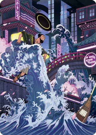 Kamigawa Neon Dynasty Art Series 57/81 Invoke Despair - Tomohito