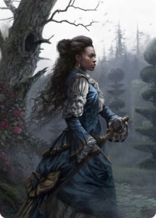 Innistrad Crimson Vow Art Series 70/81 Mina Harker - Magali Villeneuve