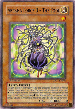 Arcana Force 0 The Fool (LODT-EN008)