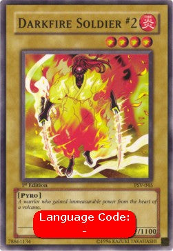 Darkfire Soldier #2 (PSV-045)