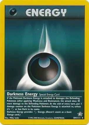 Neo Genesis 104/111 Darkness Energy